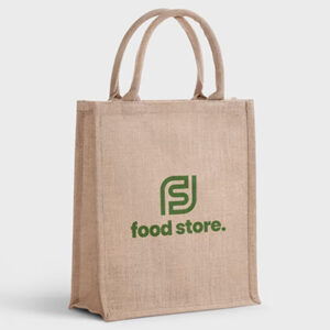 Milieuvriendelijke premium jute tas