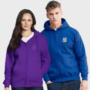 Herenhoodie met rits