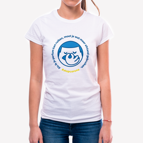 Stop-corona-t-shirt-women-white-1.png