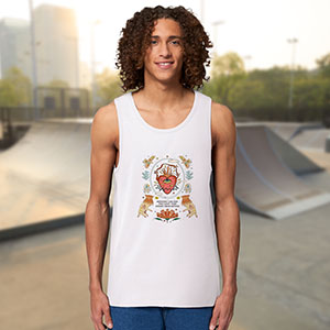 Duurzame heren tanktop regular fit